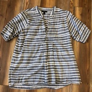 J Crew popover Tunic size small— excellent